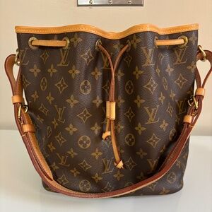 Rare Discontinued Authentic Louis Vuitton Petite Noe Vintage